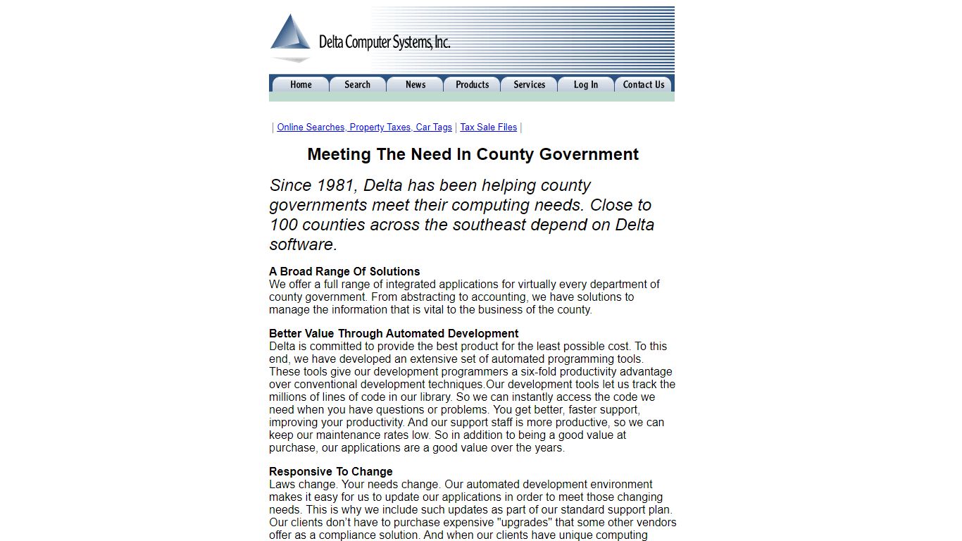 Baldwin County Alabama - Delta Computer Systems